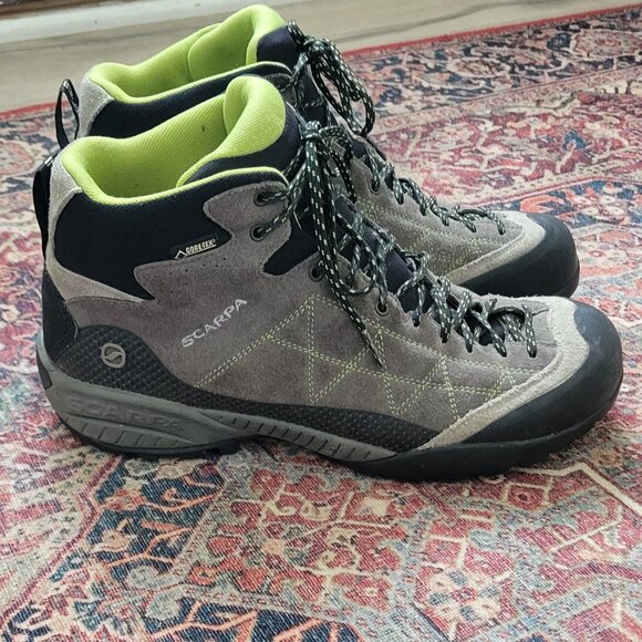 Scarpa Zen Pro Mid GTX Leather Hiking Boots Men's Sz 9 - Picture 2 of 6